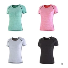 Для женщин спортивная рубашка для бега летом форму сзади майки верху Рубашки Тренажерный зал йоги жилет Свободные Баскетбол быстросохнущая Беговая футболка