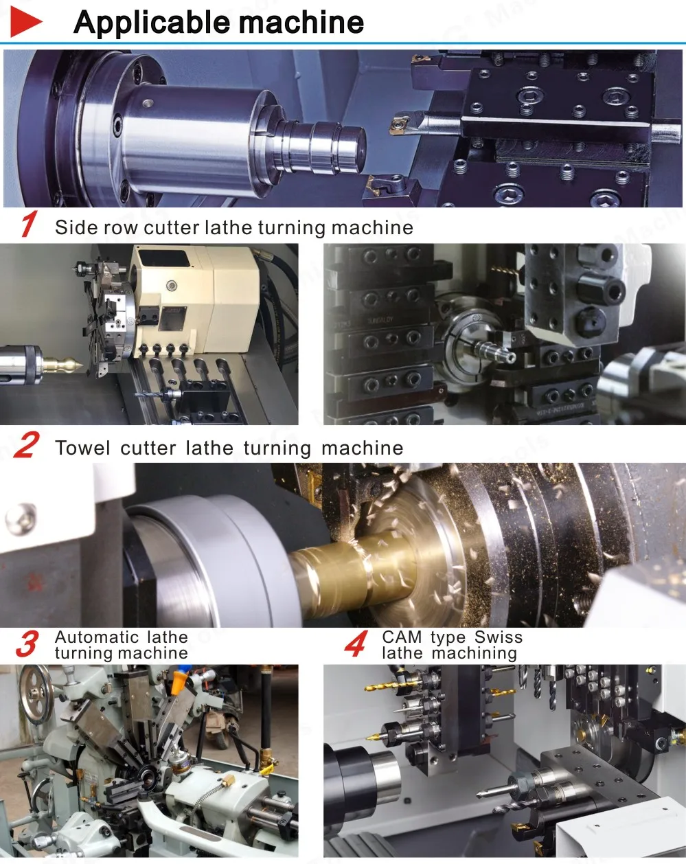 macia para torno cnc chato suportes ferramenta de corte buraco usinagem