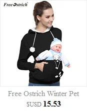 Free Ostrich Winter Women Sweatshirt Short Knotted Pullovers Full Sleeve O-Neck Loose Sweatshirt Jumper Sweats Warm Tops de18