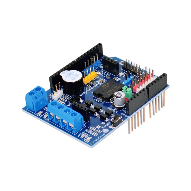 

L298P 2A 2 Way DC Motor Driver Shield for Arduino UNO MEGA2560