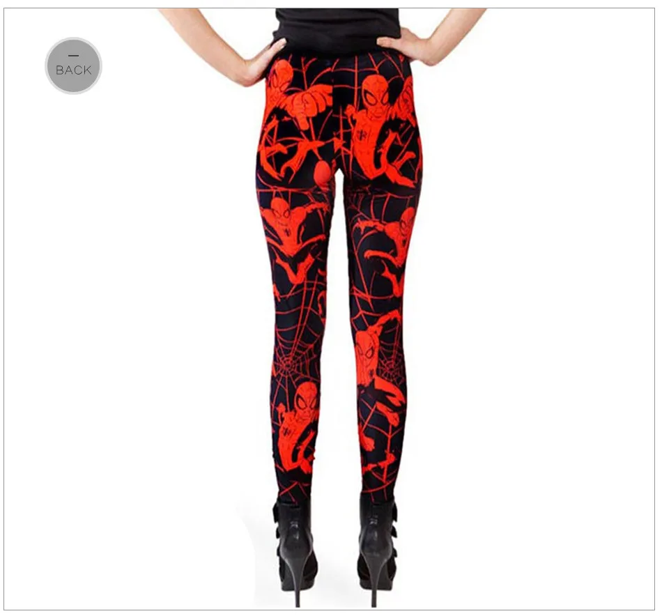 [You're My Secret] Sexy Joker Girl  Super Hero CosPlay Comic Cartoon Deadpool Classic Print leggins Women Leggings Fitness yoga pants for women