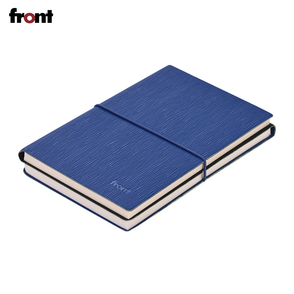 

Portable A6 Notebook PU Leather Soft Cover with Elastic Closure Lined Blank Paper Travel Journal Daily Notepad A6 Dairy Notebook