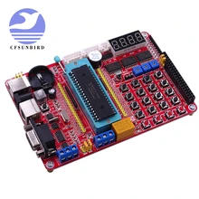 Placa de desenvolvimento pic mcu, mini sistema de placa de desenvolvimento pic + cabo usb de microchip