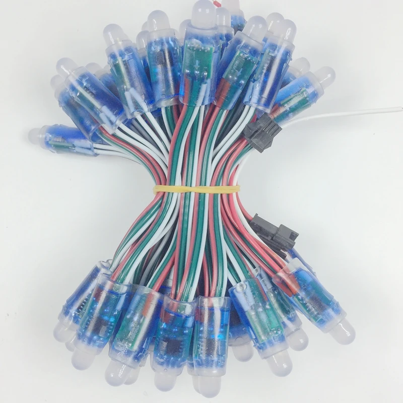 

2000pcs led pixel module Full color WS2811 WS2811 IC DC5V Waterproof IP68 RGB Color Digital Pixel Modules for advertising