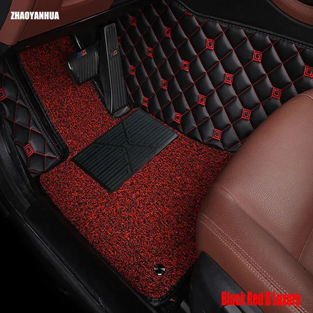 2011 Mitsubishi Galant Floor Mats ZHAOYANHUA car floor mats for Mitsubishi Lancer Galant ASX Pajero sport