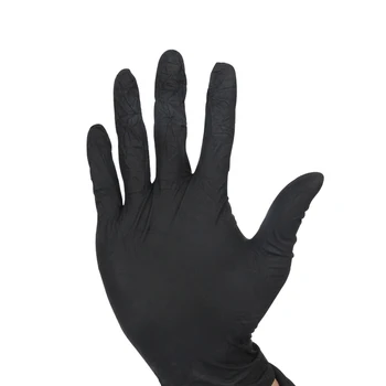 

50pcs Disposable Black Gloves Medical Tattoo Cleaning Supplies Household Tattoo Accessories Permanent Tattoo Makeup tool great