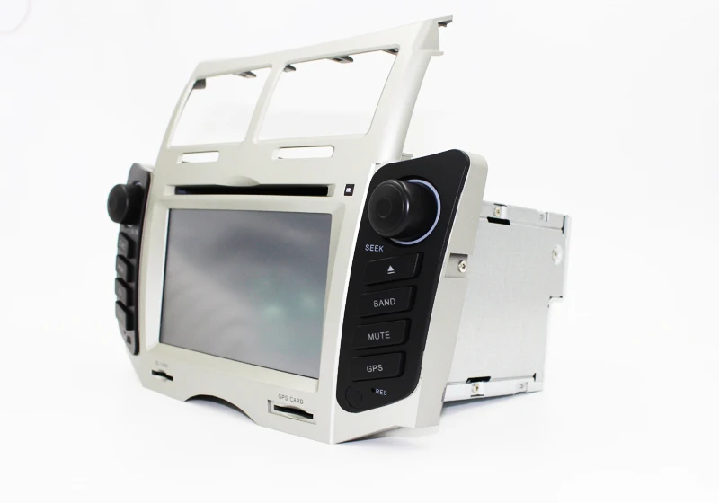 Flash Deal Free Shipping Car DVD player For Toyota Yaris 2005 2006 2007 2008 2009 2010 2011 GPS navigation System Bluetooth Ipod TV Silver 3