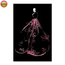 Картина по номерам художественная краска по номеру diy масляные Декоративные Картины Абстрактная ручная раскраска их Свадебная красота под