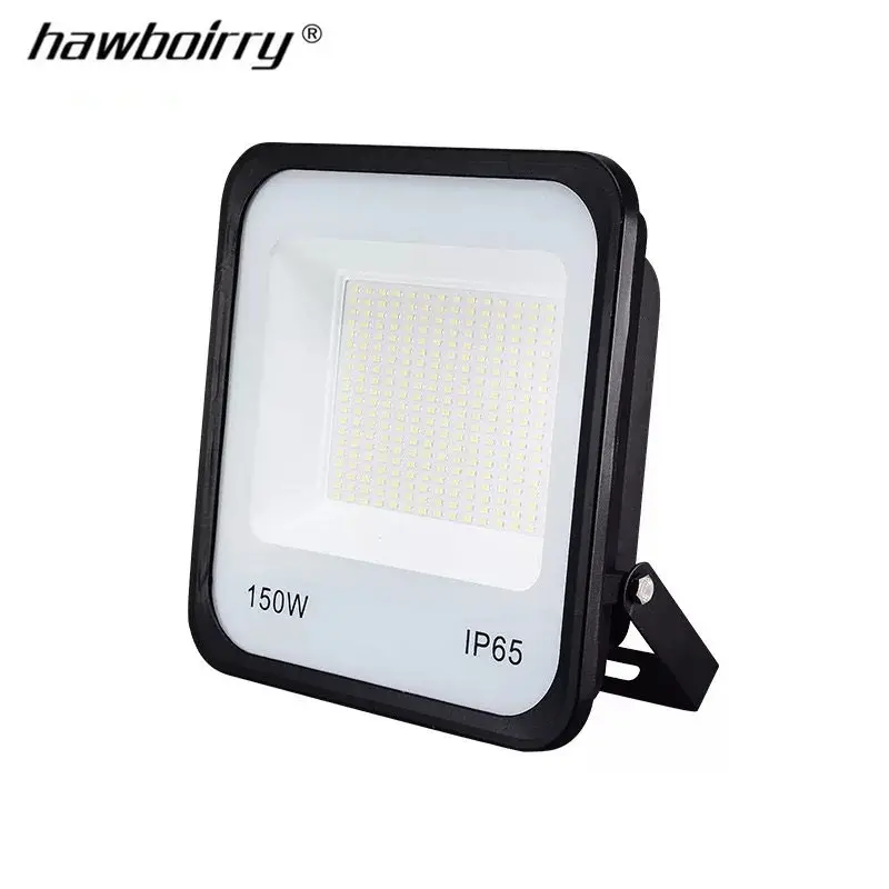 Ultra-thin AC 110- 220V LED 50W 100W 150W 200W Floodlight Spotlight Spotlight Outdoor Wall Mount Wall Lamp Garden Factory Garage factory sale gln ultra thin dc signal isolator transmitter current voltage isolation 4 20ma 0 5v 0 10v