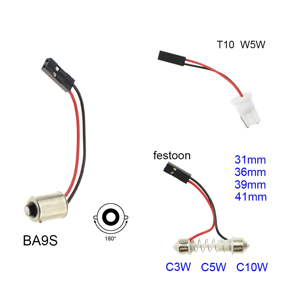 KEIN супер яркий C5W C10W BA9S T10 W5W гирлянда светодиодный автомобиль Подсветка салона 31 36