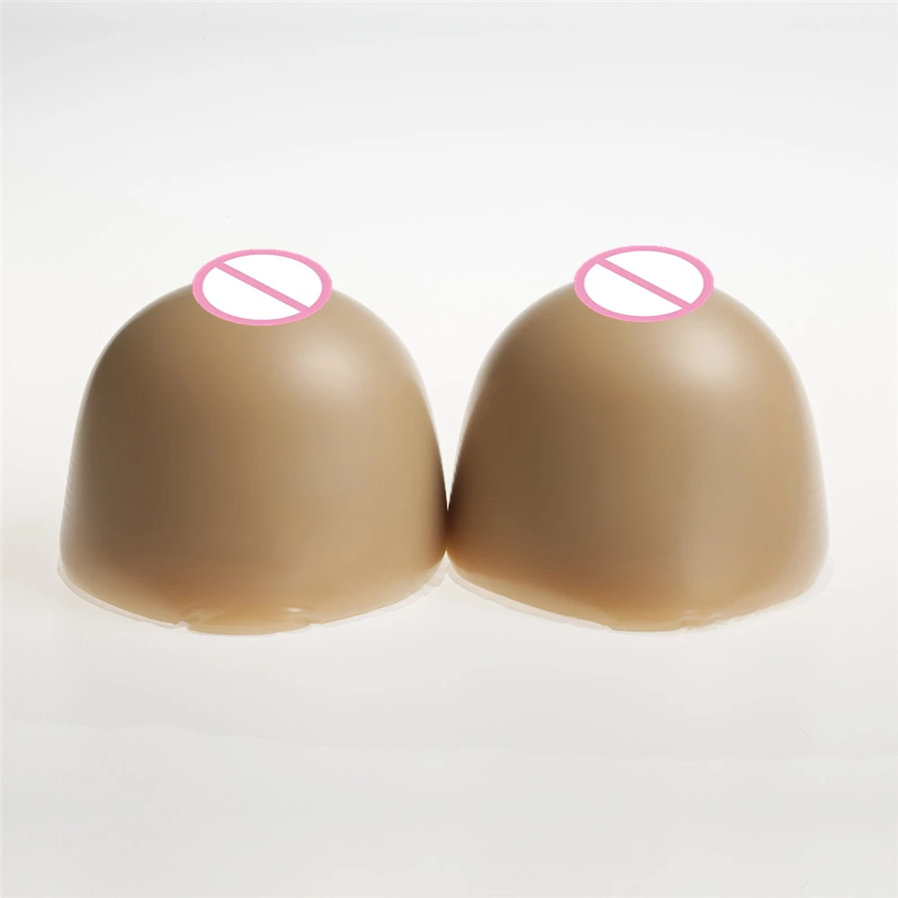 

Brown Huge Cup Silicone Breast Prosthesis Insert Enhancer Pad 3200g/Pair Shemale Realistic Breast Forms Crossdresser Boobs