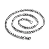 2-4MM corde chaîne boîte collier 304 acier inoxydable chaînes colliers pendentif bijoux à bricoler soi-même ne jamais frotter usure quotidienne USENSET ► Photo 2/6