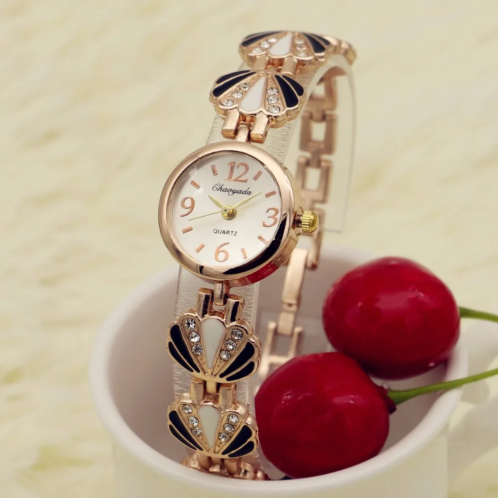 Top Brand Chayada Women Watches Lady Wrist Watch Fashion Rose Gold
