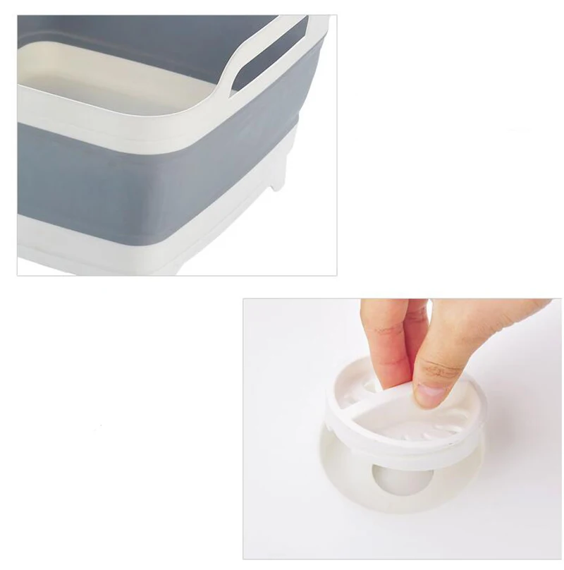 Foldable fruit vegetable storage basket Container Creative Portable Kitchen Cleaning Tools Camping Fishing Outdoor Accessories    (32)