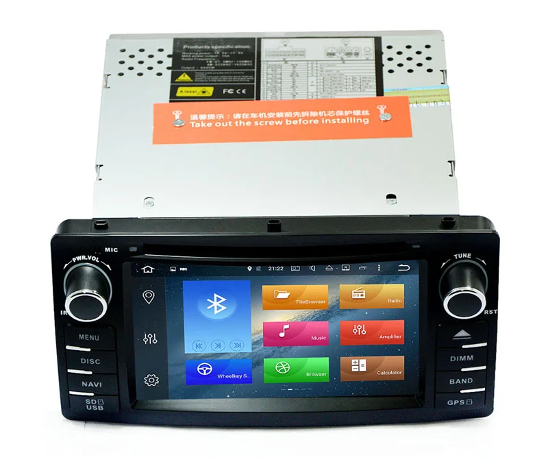Sale Qcta core Android 9.0 Car DVD GPS Player For Toyota Corolla E120 BYD F3 Multimedia WIFI 4GB+64GB DVR USB Radio Navi BT DAB+ MAP 14