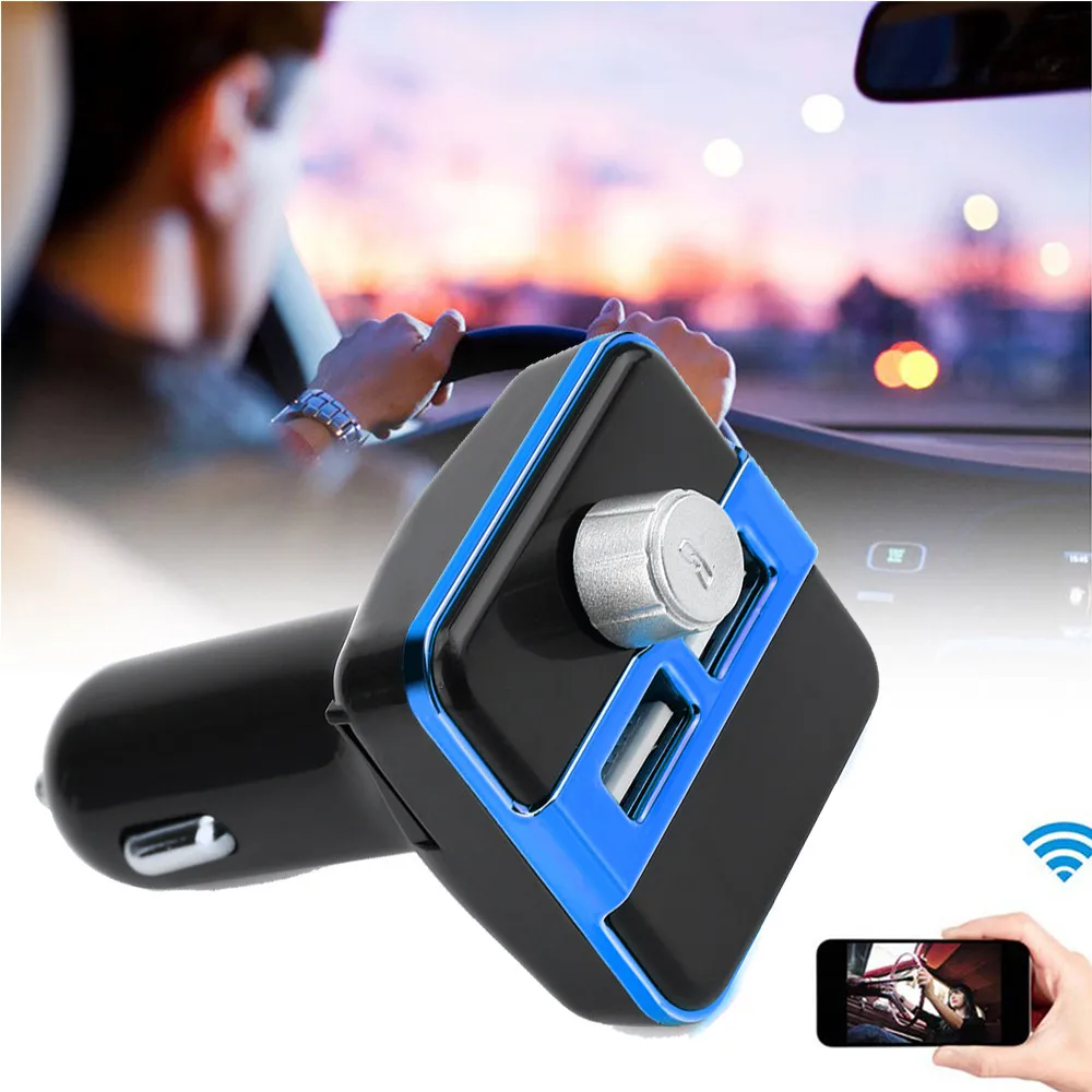 Hiperdeal Bluetooth FM ЖК дисплей передатчик беспроводной MP3 TF радио USB Car Kit плеер Прямая доставка 9 апреля