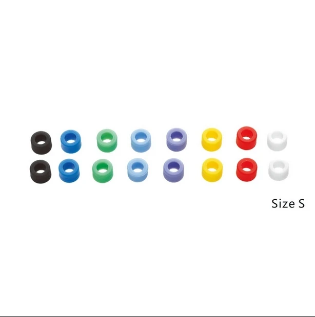 

100pcs Dental Silicone Instrument Color CODE RING autoclavable Small Tool Asstd