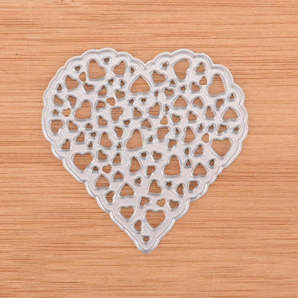 

1PCS DIY Craft Metal DIY Cutting Dies Love Five-pointed Star Flower Stencil Scrapbook Album Paper Card Embossing Card