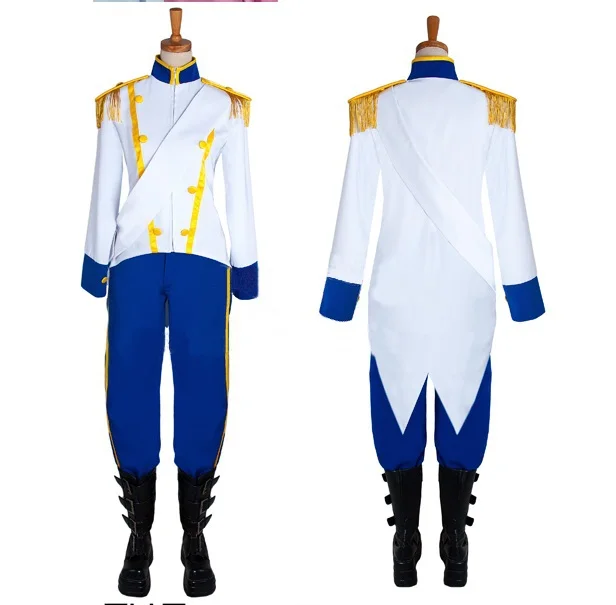 Prince Eric Costume Cosplay The Little Mermaid Outfit Carnival Clothes