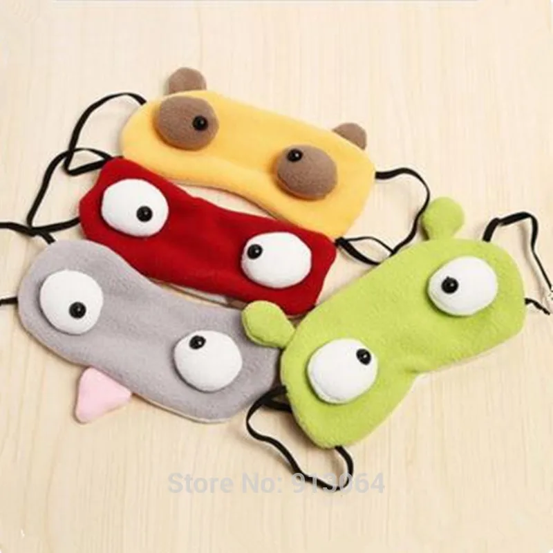 

Sleep Mask Rest Travel Relax Sleeping Aid Blindfold Ice Cover Eye Patch Sleeping Mask Case Anime Cosplay Costumes