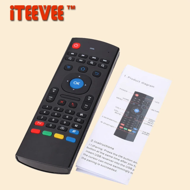 10PCS Remote Control MX3 Air Mouse Wireless Mini Keyboard With IR Learning  Mode smart Remote Control Keyboard for Android TV Box - AliExpress