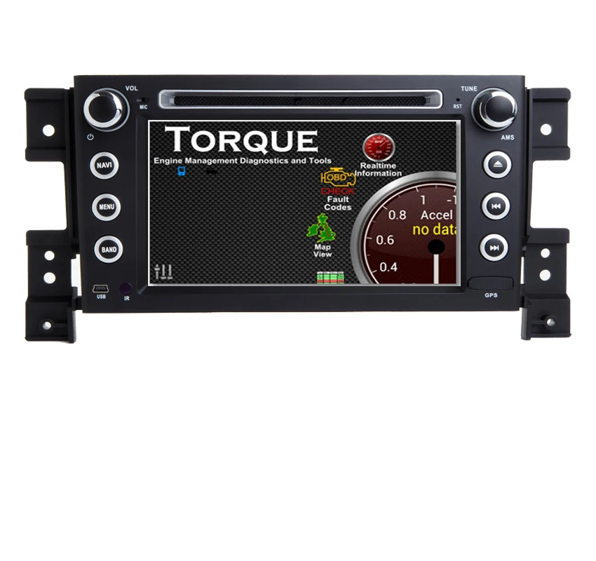 Flash Deal 7" HD Android 7.1 Car GPS Navigation for Suzuki Grand Vitara multimedia car radio stereo dvd with steering wheel camera DVR Map 4