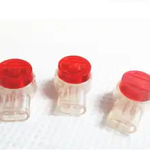 Новинка 100 шт. K3 клеммный кабель адаптер мини провода клеммы Quick-Fit сплайсинга K3 клеммный блок для телефонный светильник