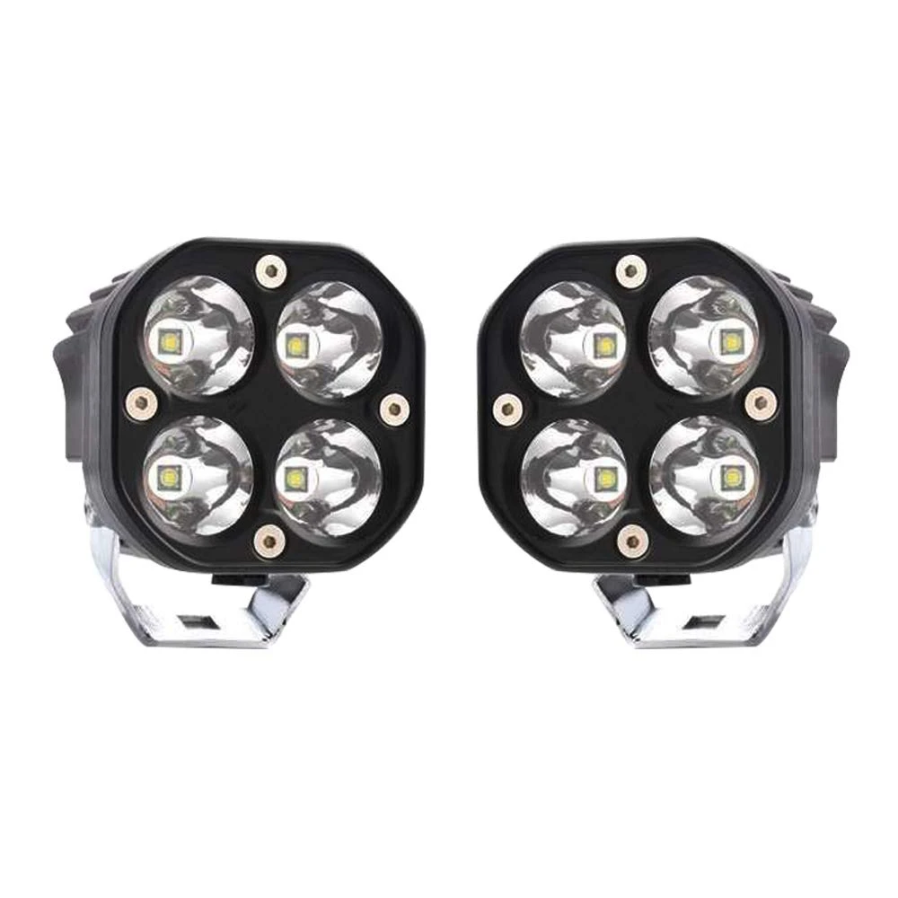 

TNOOG Pair 40W 3INCH 10LED Waterproof IP67 Work Light LED Light Bars Spotlight for Work Driving Offroad Boat Car Tractor Truck