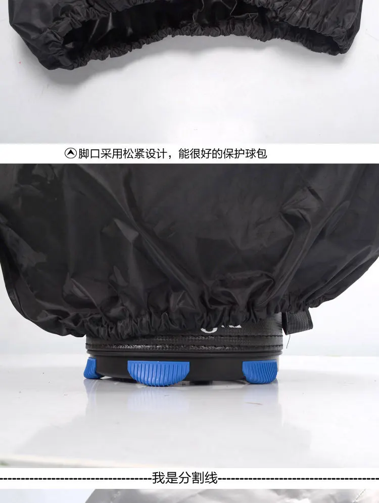 Натуральная PGM Гольф сумка дождевик Антистатический пыле-сумка Обложка Водонепроницаемый анти-ультрафиолетового солнцезащитный крем Защита плащ