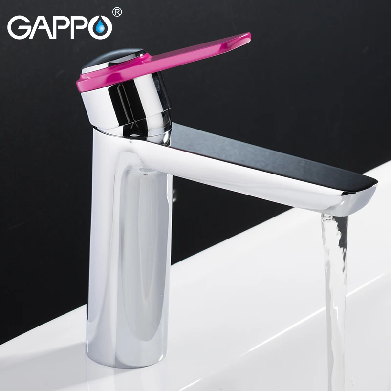 GAPPO смеситель для раковины, смеситель для раковины, водопад, смеситель для ванной комнаты, красочные смесители для душа, смеситель для воды, смесители на бортике