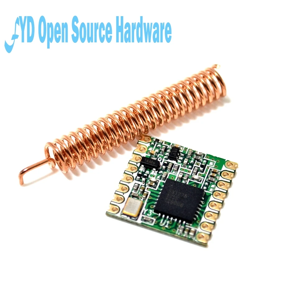 1 pcs 433MHz LoRa SX1278 Long Range Transceiver wireless Module SMT SPI Interface with Antenna