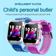 Y38 Детские Смарт-часы с сенсорным цветным экраном Поддержка sim-карты вызова камера sos LBS расположение анти-потеря для детей подарок