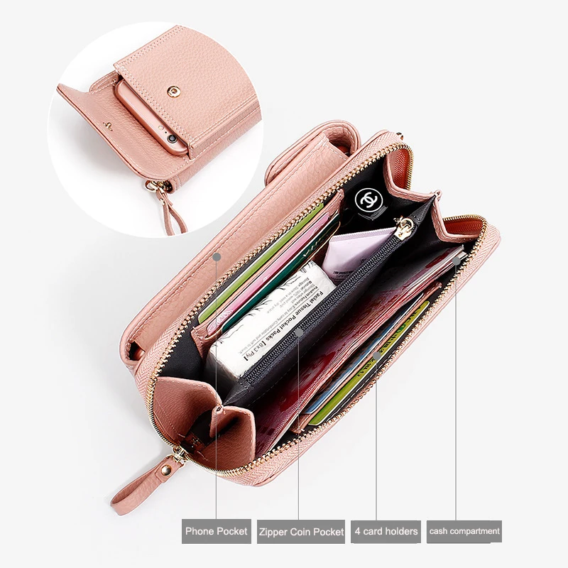 2019 New Fashion Mini Women Shoulder Bags Pu Leather Phone Crossbody Bag Brand Designer Women Wallet Clutch Female Messenger Bag