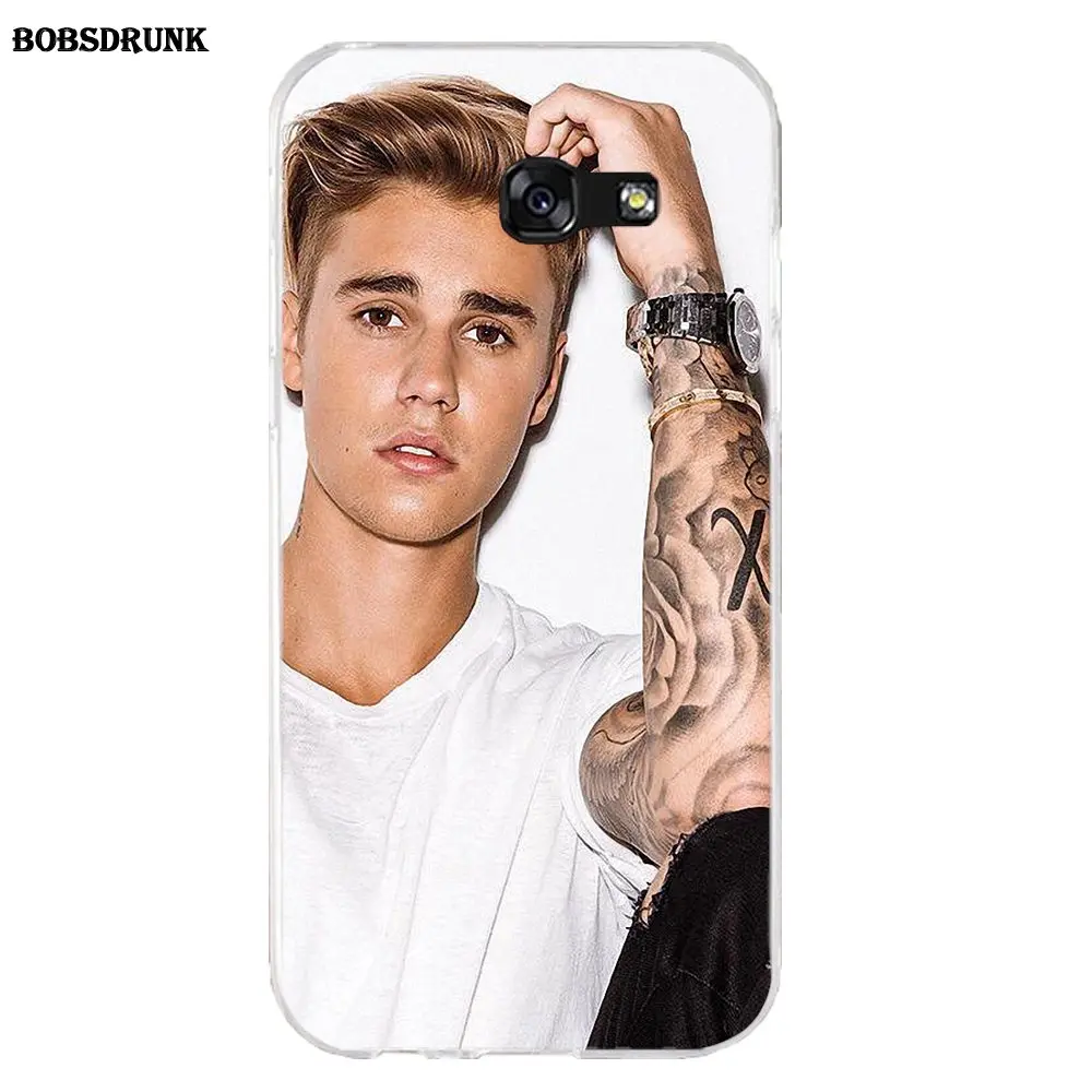 EJGROUP Soft Protector Justin Bieber For Samsung Galaxy A3 A5 A7 J1 J2 J3 J5 J7 2015 2016 2017