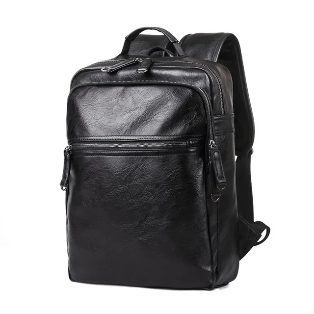 Fashion Backpack Designers Brand Men Laptop Bag Leather Shoulder Fashion Backpack Designers Brand Men Laptop Bag Leather Shoulder Bagpack Work Book Man Black Backpacks