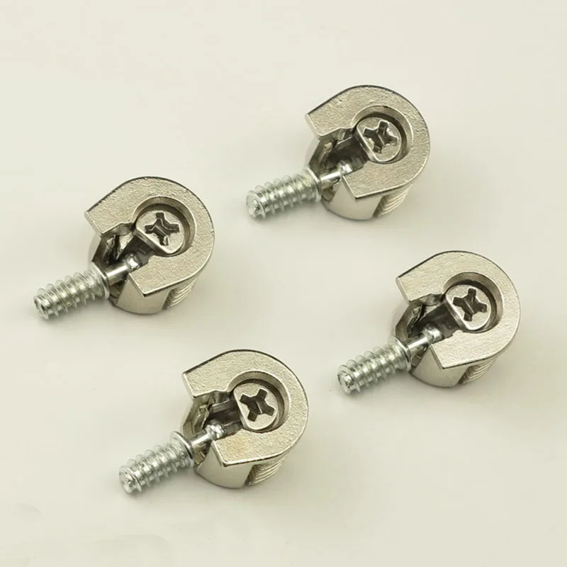 10PCS 20mm*13mm Metal Shelf Support Glass Cupboard Wardrobe