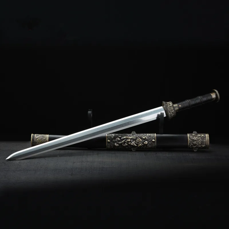 carbon steel handmade Chinese sword vintage home decor real samurai Han