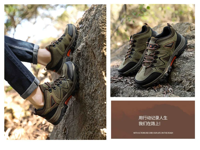 respirável sapatos de escalada de montanha ao