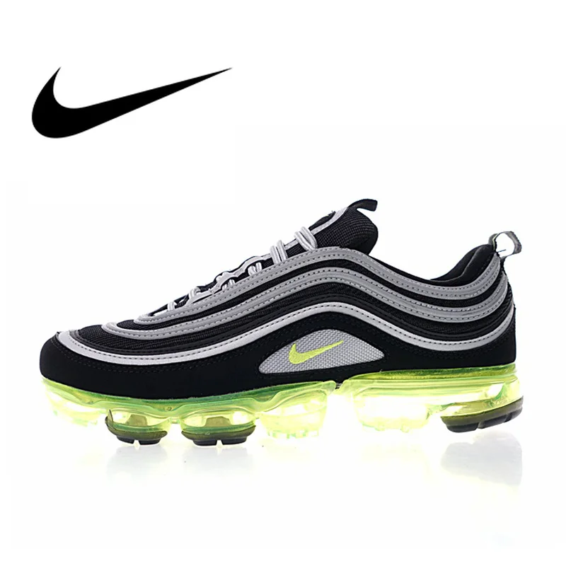 

Original Authentic Nike Air VaporMax 97 Men's Running Shoes Sport Outdoor Sneakers Footwear Designer 2018 New Arrival AJ7291-001
