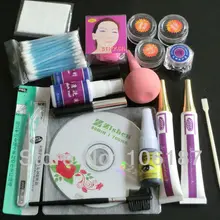 Профессиональные декоративные накладные ресницы наращивание ресниц набор косметики