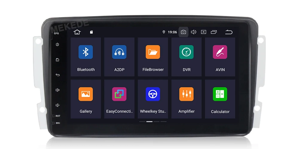 Mekede Android9.0 DSP ips экран автомобиля gps Радио dvd-плеер для Mercedes Benz W209 W203 W168 ML W163 W463 Viano W639 Vito