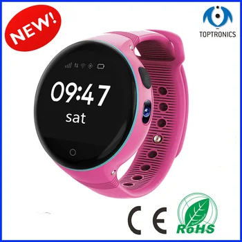 

2017 New Toptronics TS668 Kids GPS Round Cute Smart Watch Phone Timing Positioning Zero-distance Positioning Kids Watch Phone