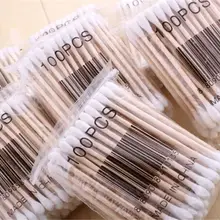 Тампон акриловый хлопок Органайзер коробка косметический держатель Q-tip макияж хлопок тампон