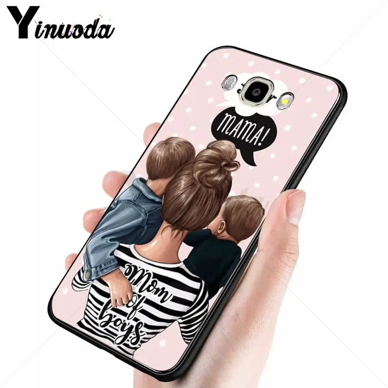 Black Brown Hair Baby Mom Girl Queen