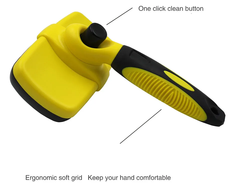 Cat Grooming Brush Products For Cat Dogs Pets Slicker Brush Cat Comb Brush for furmins Hair Removal Comb for Cats Grooming Tool (6)
