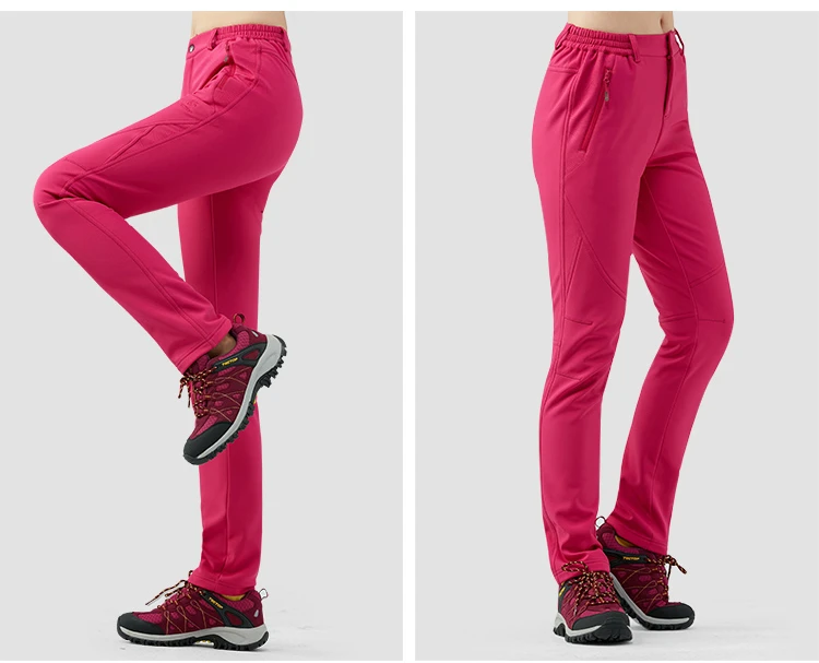 Invierno Caliente flocado grueso Pantalones de senderismo Softshell Pantalones al aire libre Pantalones mujeres impermeable trekking pesca deportiva hombres pareja Invierno Caliente flocado grueso Pantalones de senderismo Softshell Pantalones al aire libre Pantalones mujeres impermeable trekking pesca deportiva hombres pareja