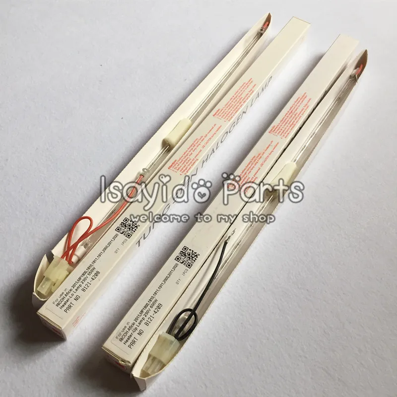 

2X B121-4208 B121-4209 AF2015 Fuser Heat Lamp for Ricoh Aficio 2015 MP1800 1810 1811 1911 2000 2011 2020 Fuser Heater Lamp