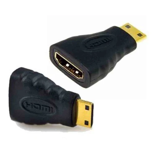 SCLS мини HDMI Мужской к HDMI Женский адаптер конвертер