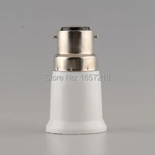 B22 мужчина к E27 женский светодиодный галогенные компактные люминесцентные лампы патрон для лампочки лампы гнездо переходник патрон преобразователь 1 шт