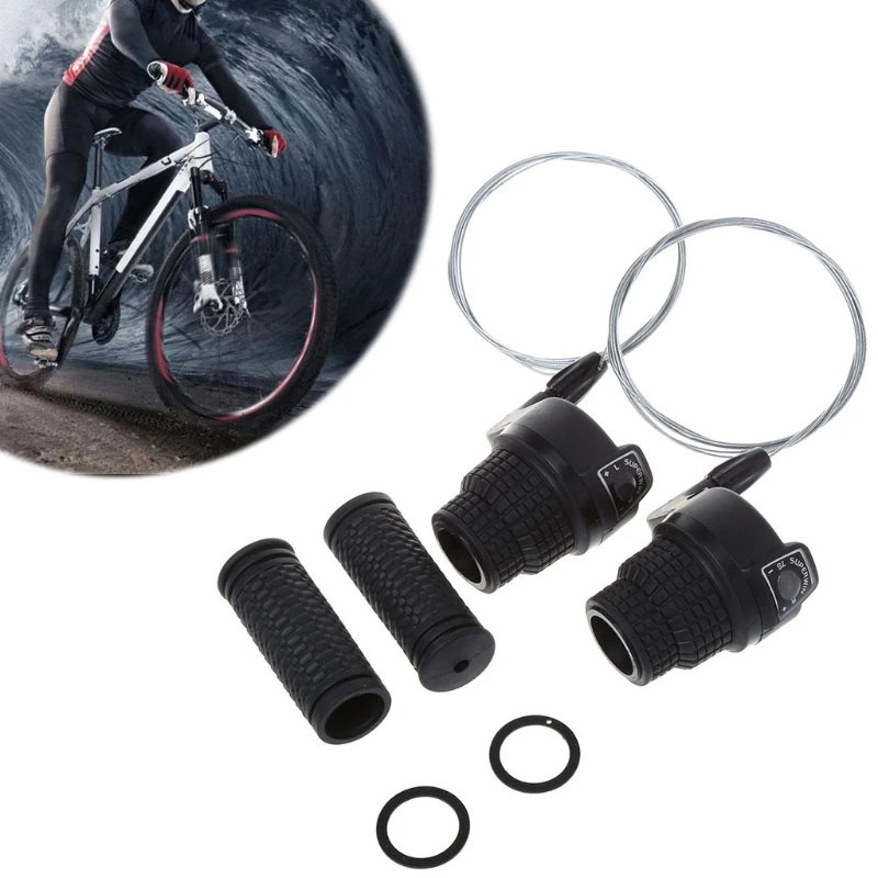 دراجة تويست قبضة 21 سرعة التحول والعتاد الدراجات Derailleur شيفتر MTB أجزاء الدراجة